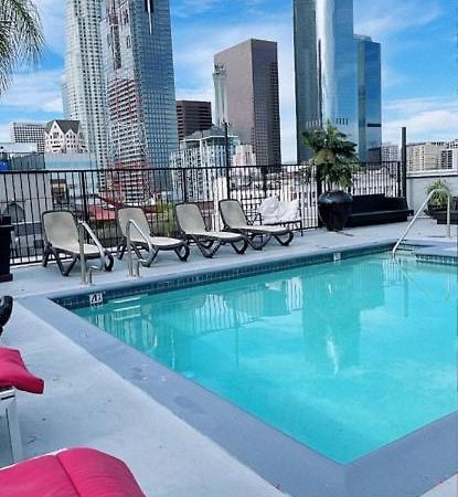 Modern Elite Open Style Loft With Rooftop Pool & Jacuzzi Los Ángeles Exterior foto