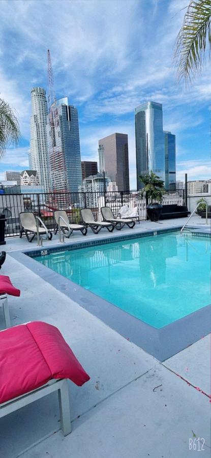 Modern Elite Open Style Loft With Rooftop Pool & Jacuzzi Los Ángeles Exterior foto