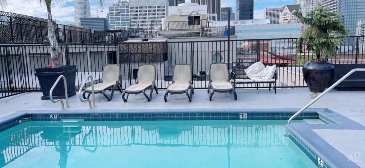 Modern Elite Open Style Loft With Rooftop Pool & Jacuzzi Los Ángeles Exterior foto
